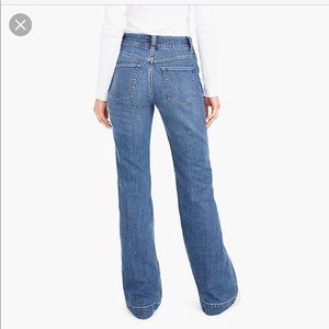J. Crew Wide-leg trouser jean